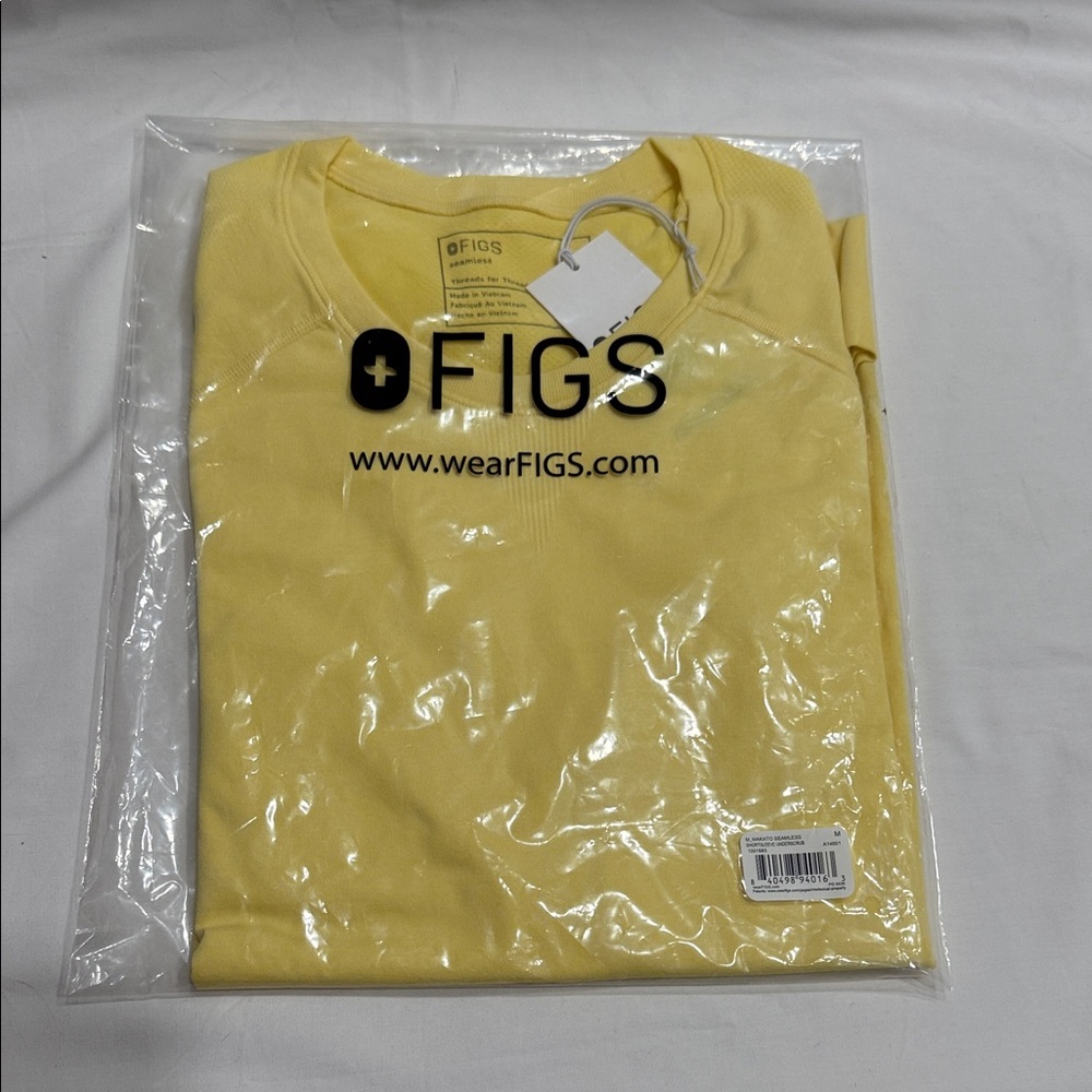 FIGS Yellow Shortsleeve Underscrub